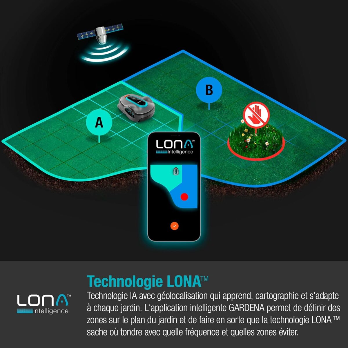 Tondeuse robot GARDENA Smart SILENO LONA Life 750 – Image 10