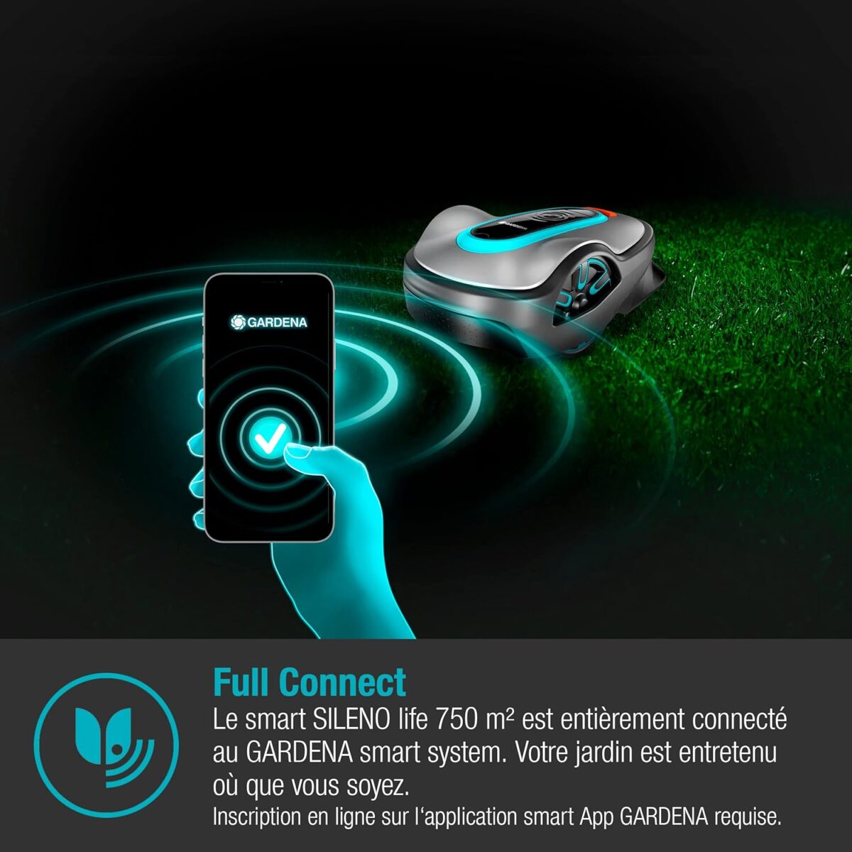 Tondeuse robot GARDENA Smart SILENO LONA Life 750 – Image 6