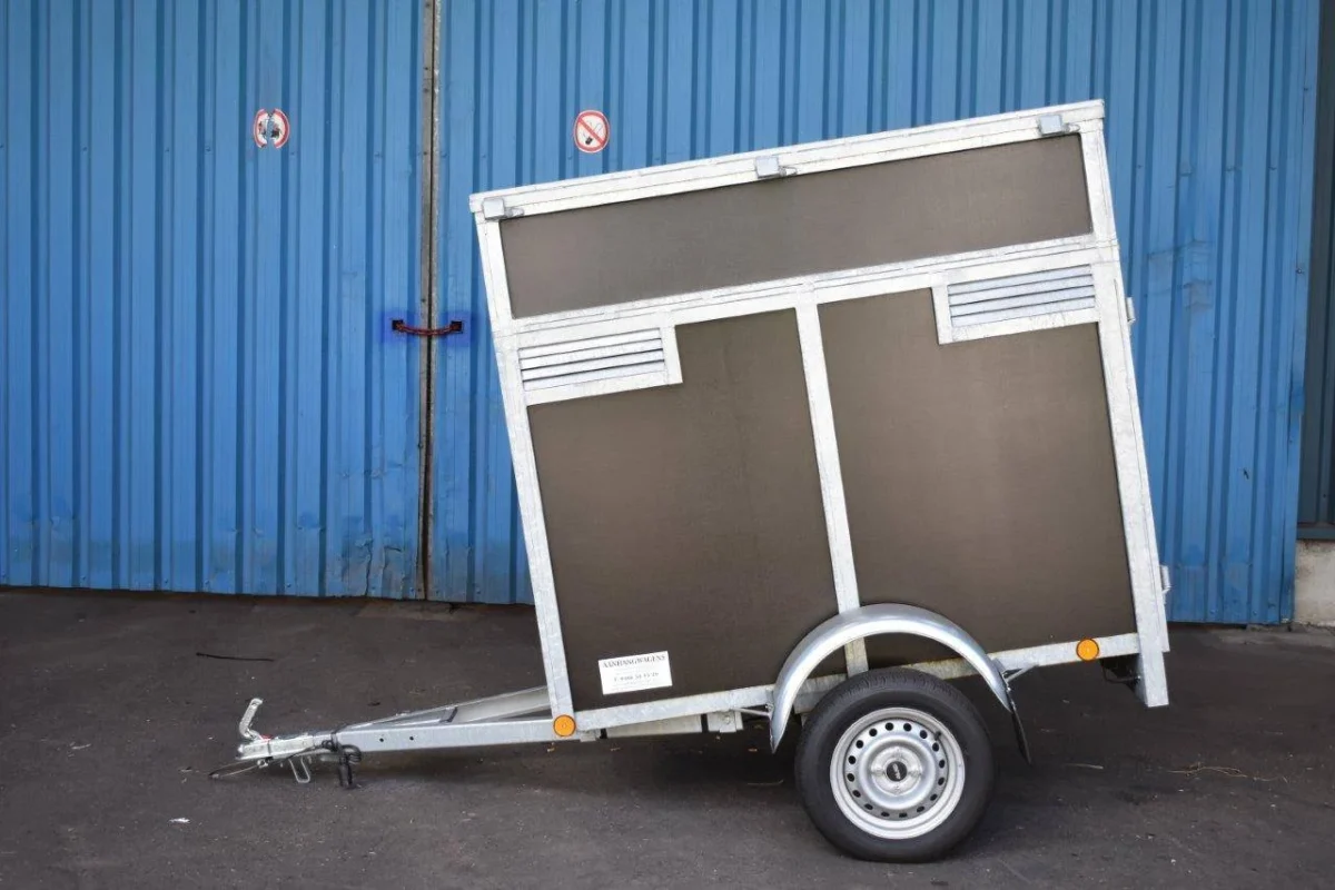 Remorque BW TRAILERS 2 cases 500Kg – Image 1