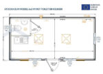 Conteneur 6×3 mètres Stockholm – sanitaires et cuisine intégrés. – Image 2
