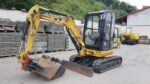 Mini-Pelle CAT 302.7D CR d’Occasion – 2,67T (2016) avec 3 Godets et Attache Rapide