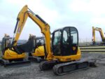 Mini-pelle d’occasion JCB 8055 RTS (2008) – 5,3T – Moteur Isuzu 34,1 kW – Portée 6 m – Image 2