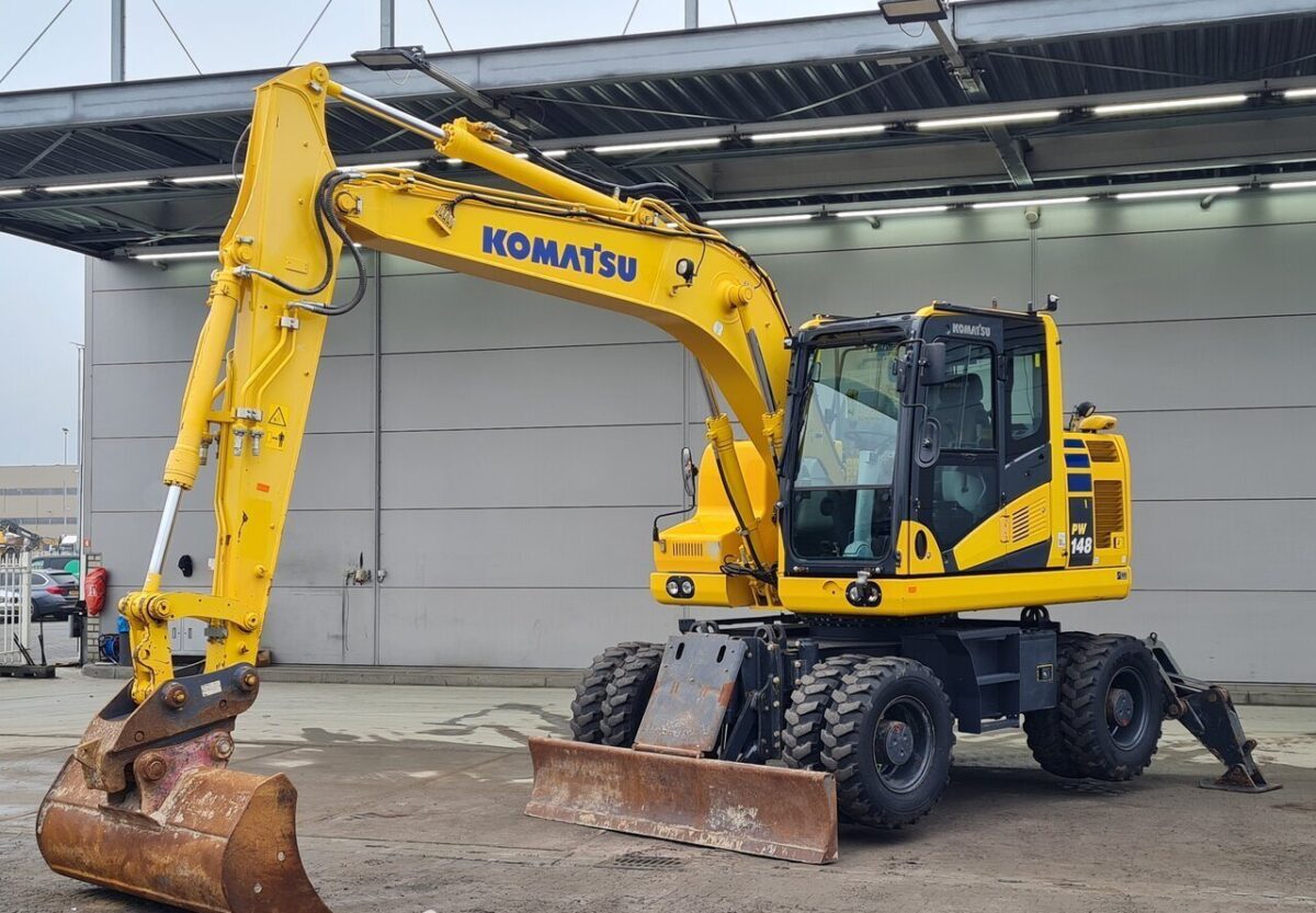 Pelle sur pneus Komatsu PW148-11 2018 – 16T – 5270h – Stage IV – Image 2