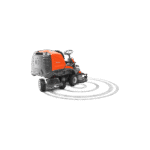 Tondeuse autoportée frontale HUSQVARNA RC320TS 4X4 – Image 2